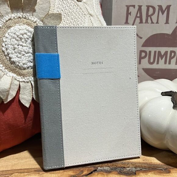 Hearth & Hand Canvas journal NWT - Picture 1 of 4